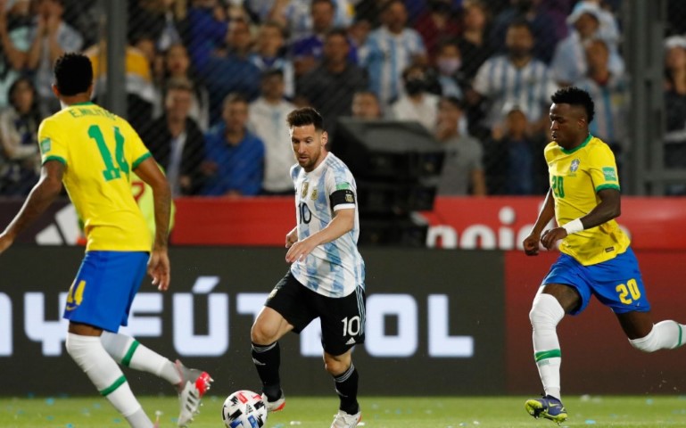 คลิปไฮไลท์ฟุตบอลโลก 2022 รอบคัดเลือก อาร์เจนติน่า 0-0 บราซิล Argentina 0-0 Brazil