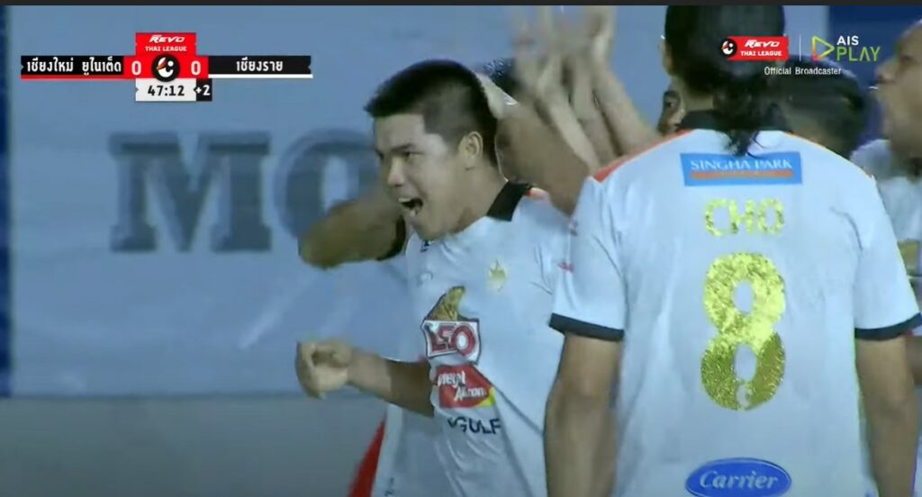 คลิปไฮไลท์ไทยลีก เชียงใหม่ ยูไนเต็ด 0-1 เชียงราย ยูไนเต็ด JL Chiangmai United 0-1 Chiangrai United