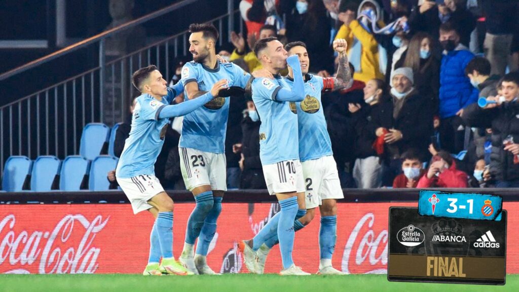 คลิปไฮไลท์ลาลีก้า เซลต้า บีโก้ 3-1 เอสปันยอล Celta Vigo 3-1 RCD Espanyol