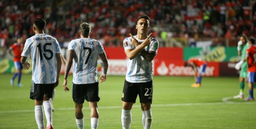 คลิปไฮไลท์ฟุตบอลโลก 2022 รอบคัดเลือก ชิลี 1-2 อาร์เจนติน่า Chile 1-2 Argentina