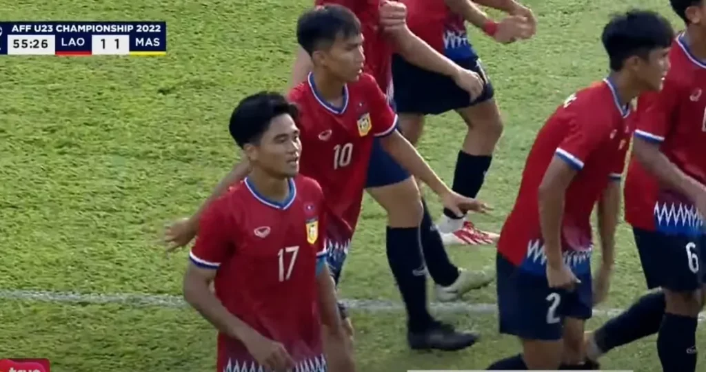 คลิปไฮไลท์ชิงแชมป์อาเซียน U-23 ทีมชาติลาว 2-1 มาเลเซีย Laos 2-1 Malaysia