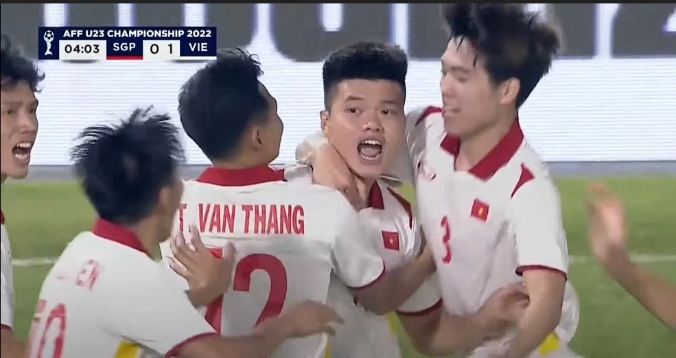 คลิปไฮไลท์ชิงแชมป์อาเซียน U-23 เวียดนาม 7-0 สิงคโปร์ Vietnam 7-0 Singapore