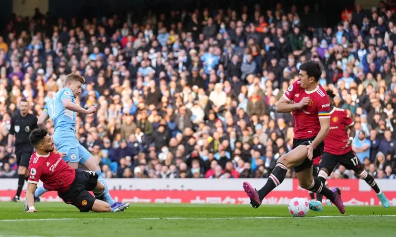 คลิปไฮไลท์พรีเมียร์ลีก แมนฯ ซิตี้ 4-1 แมนเชสเตอร์ ยูไนเต็ด Manchester City 4-1 Manchester United